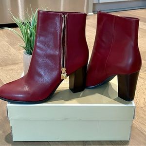 Michael Kors Leather Ankle Bootie